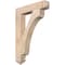 Ekena Millwork Legacy Arts & Crafts Smooth Bracket, Douglas Fir, 3 1/2"W x 20"D x 28"H BKT04X20X28LEC03SDF - alternate 1